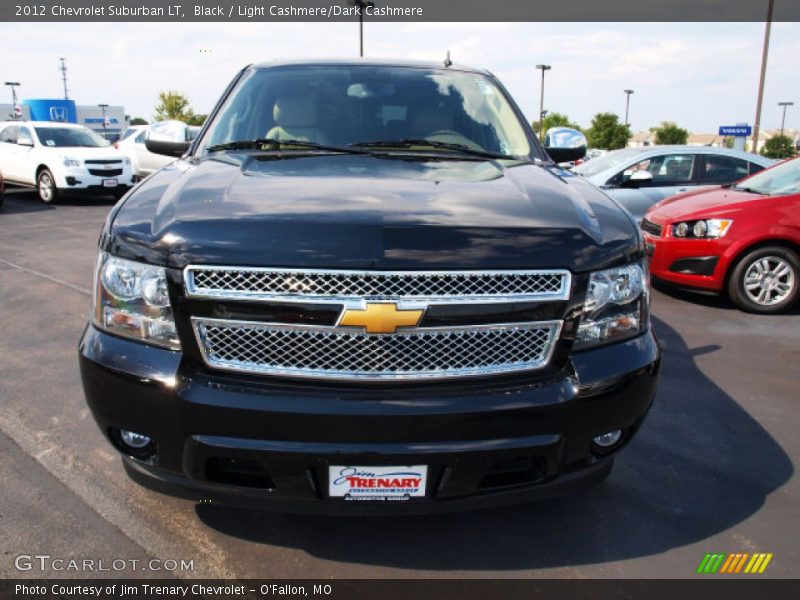 Black / Light Cashmere/Dark Cashmere 2012 Chevrolet Suburban LT
