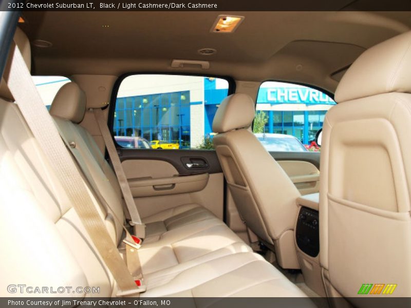 Black / Light Cashmere/Dark Cashmere 2012 Chevrolet Suburban LT