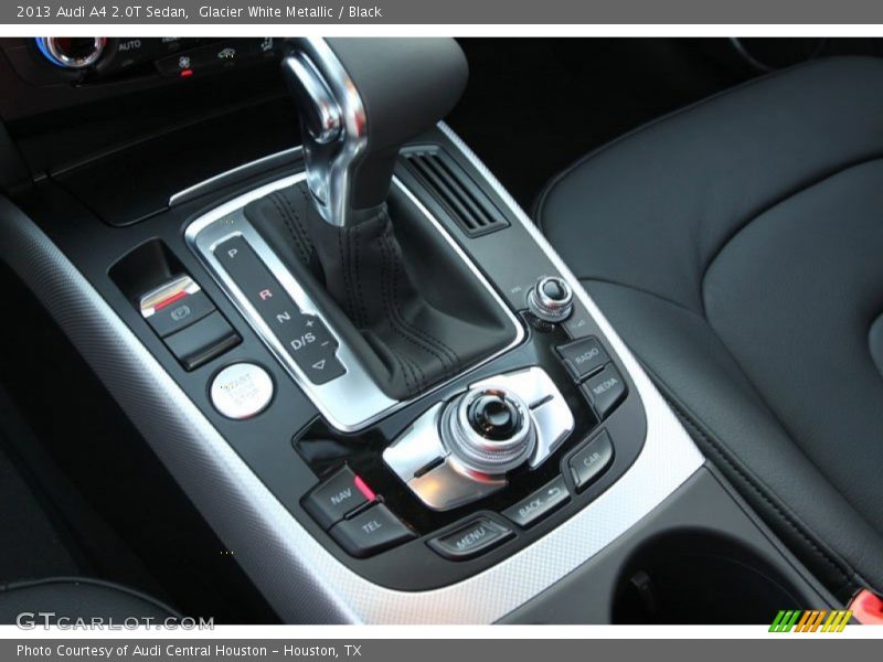 Glacier White Metallic / Black 2013 Audi A4 2.0T Sedan