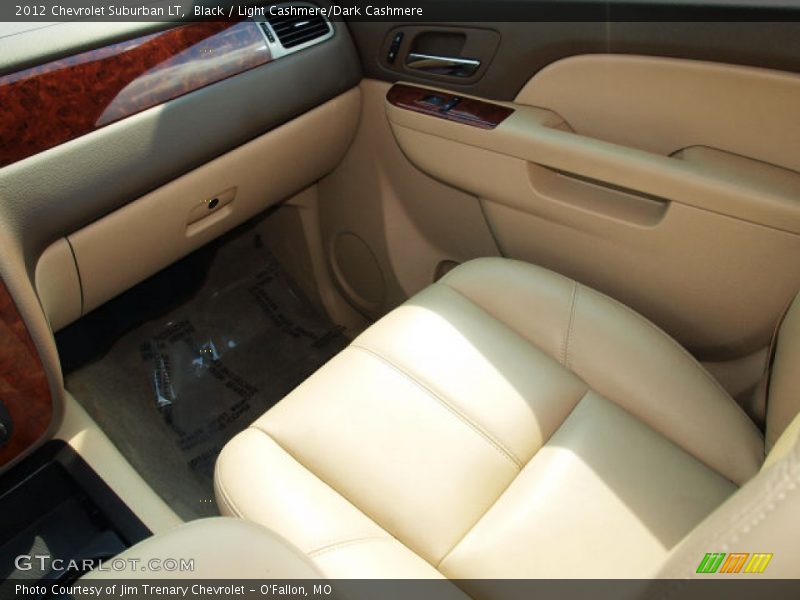 Black / Light Cashmere/Dark Cashmere 2012 Chevrolet Suburban LT