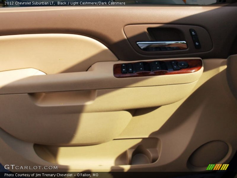 Black / Light Cashmere/Dark Cashmere 2012 Chevrolet Suburban LT