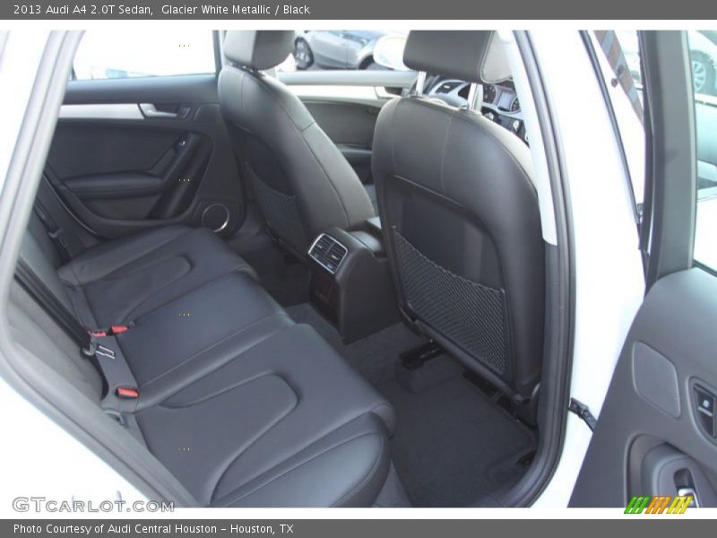 Glacier White Metallic / Black 2013 Audi A4 2.0T Sedan