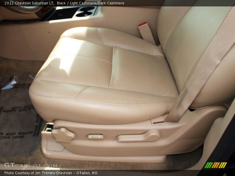 Black / Light Cashmere/Dark Cashmere 2012 Chevrolet Suburban LT