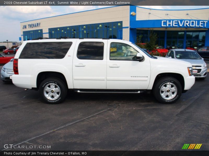 Summit White / Light Cashmere/Dark Cashmere 2009 Chevrolet Suburban LT 4x4