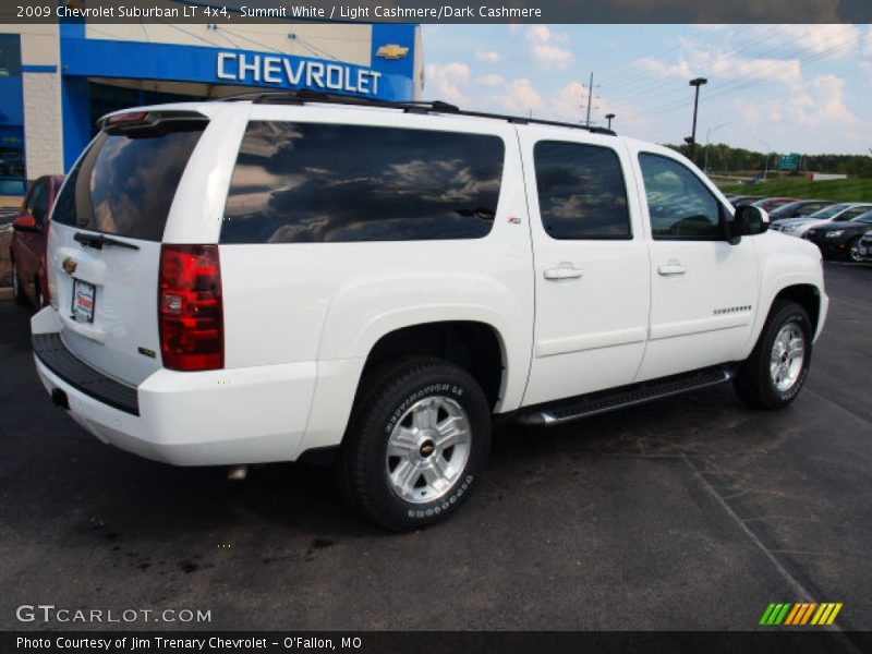 Summit White / Light Cashmere/Dark Cashmere 2009 Chevrolet Suburban LT 4x4