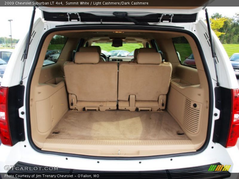 Summit White / Light Cashmere/Dark Cashmere 2009 Chevrolet Suburban LT 4x4