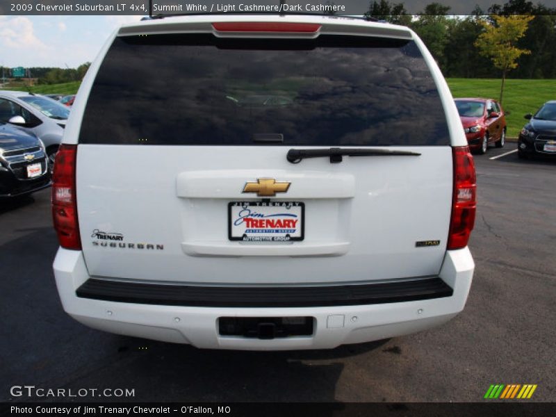 Summit White / Light Cashmere/Dark Cashmere 2009 Chevrolet Suburban LT 4x4