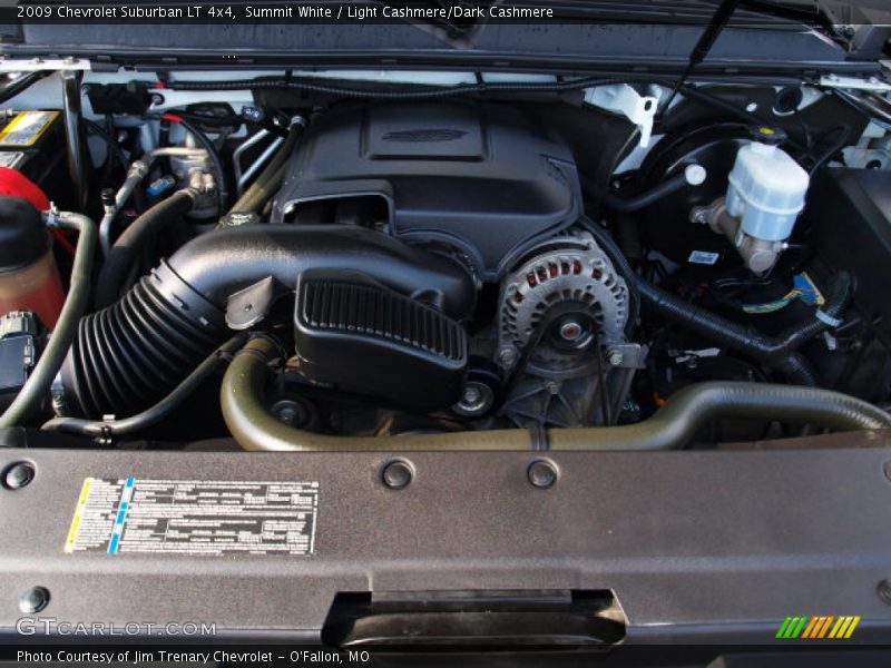 Summit White / Light Cashmere/Dark Cashmere 2009 Chevrolet Suburban LT 4x4