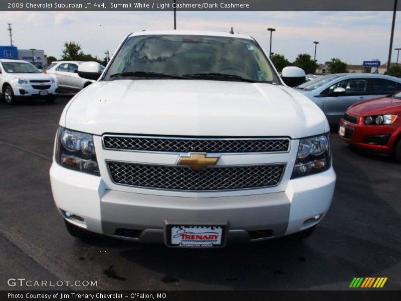 Summit White / Light Cashmere/Dark Cashmere 2009 Chevrolet Suburban LT 4x4