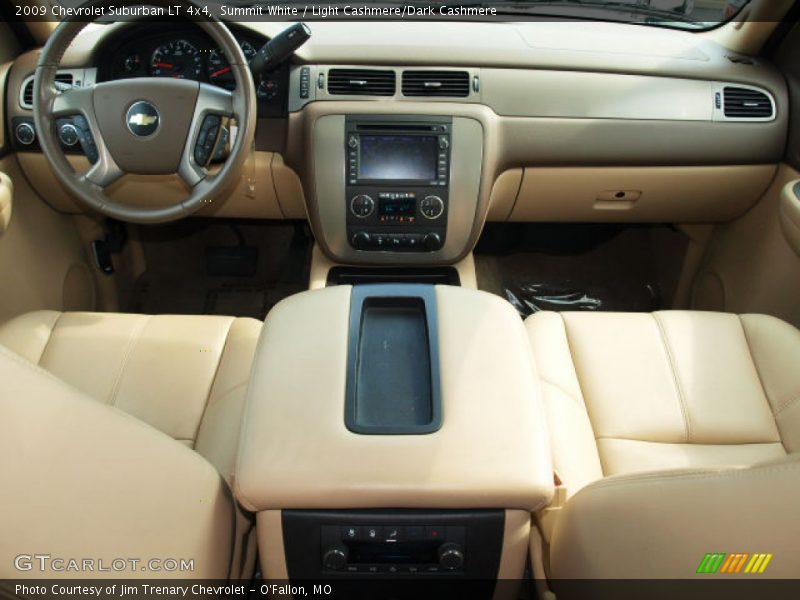 Summit White / Light Cashmere/Dark Cashmere 2009 Chevrolet Suburban LT 4x4
