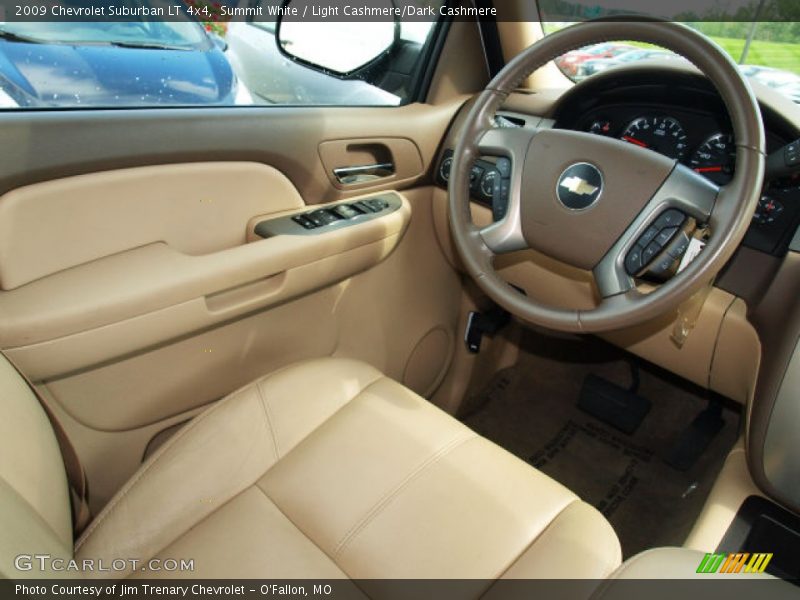 Summit White / Light Cashmere/Dark Cashmere 2009 Chevrolet Suburban LT 4x4