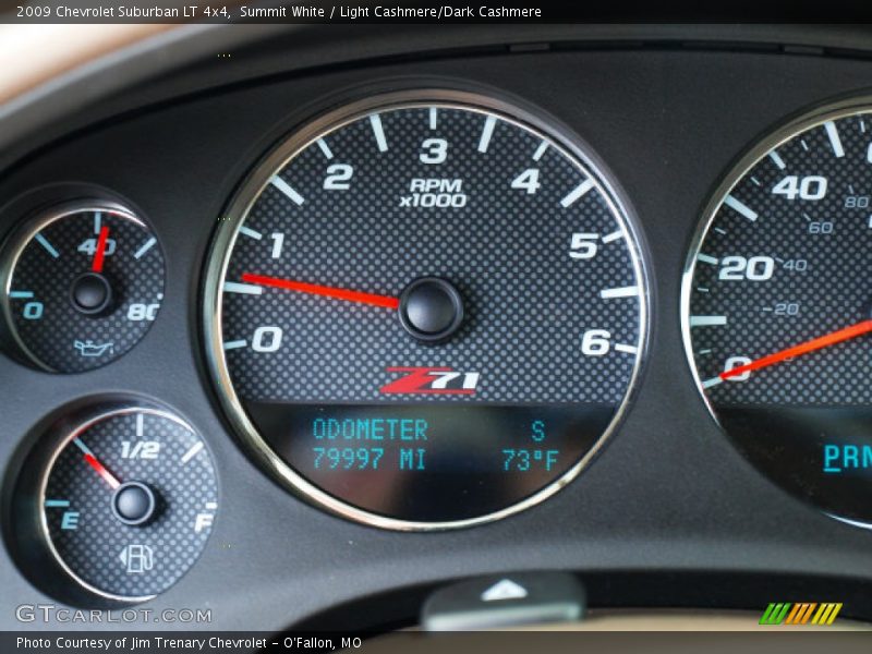 Summit White / Light Cashmere/Dark Cashmere 2009 Chevrolet Suburban LT 4x4