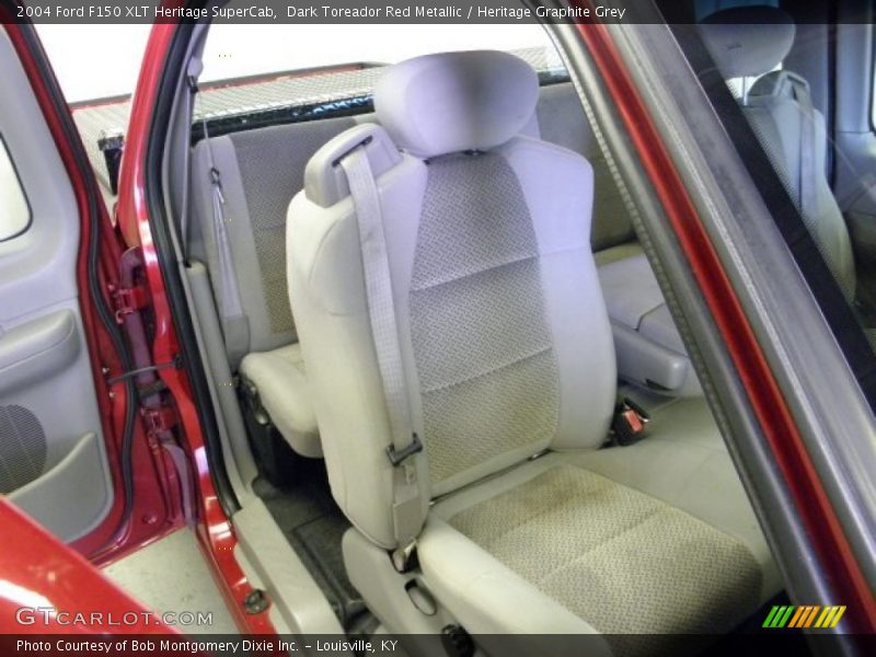 Dark Toreador Red Metallic / Heritage Graphite Grey 2004 Ford F150 XLT Heritage SuperCab