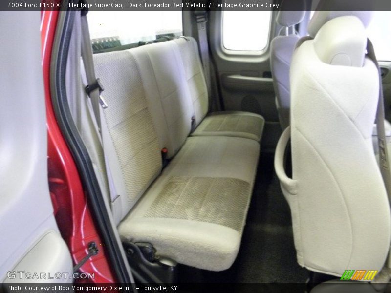 Dark Toreador Red Metallic / Heritage Graphite Grey 2004 Ford F150 XLT Heritage SuperCab