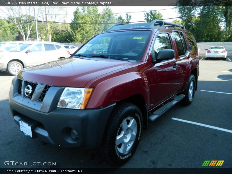 Red Brawn Metallic / Steel/Graphite 2007 Nissan Xterra S 4x4