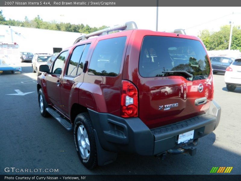 Red Brawn Metallic / Steel/Graphite 2007 Nissan Xterra S 4x4