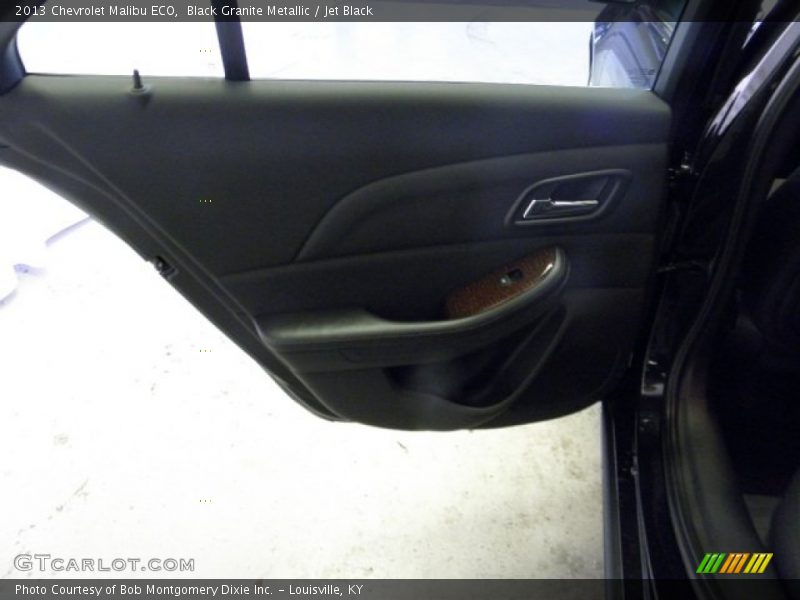 Black Granite Metallic / Jet Black 2013 Chevrolet Malibu ECO