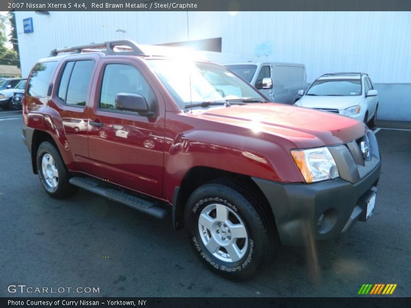Red Brawn Metallic / Steel/Graphite 2007 Nissan Xterra S 4x4