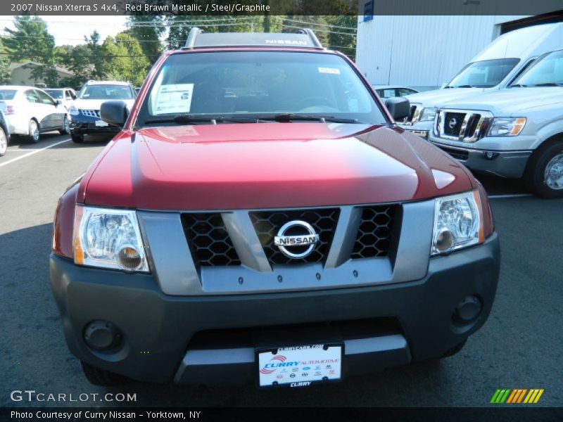 Red Brawn Metallic / Steel/Graphite 2007 Nissan Xterra S 4x4