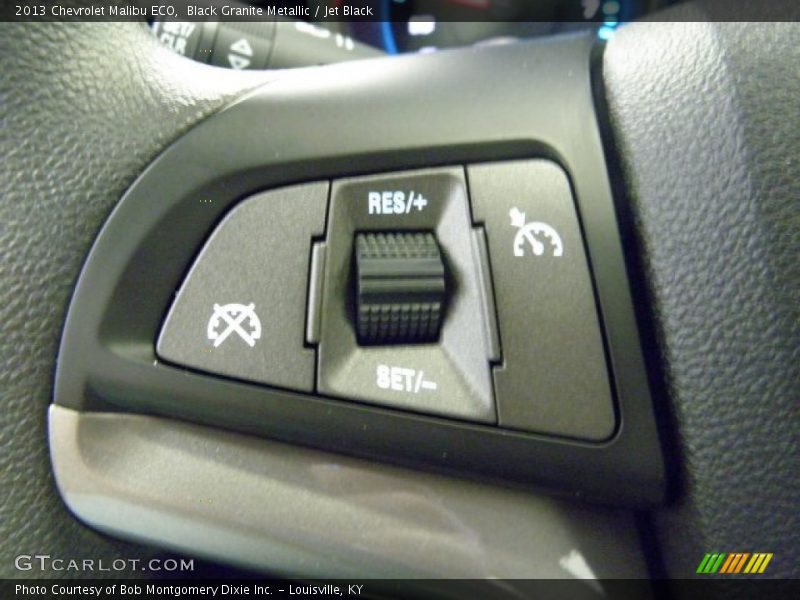 Black Granite Metallic / Jet Black 2013 Chevrolet Malibu ECO
