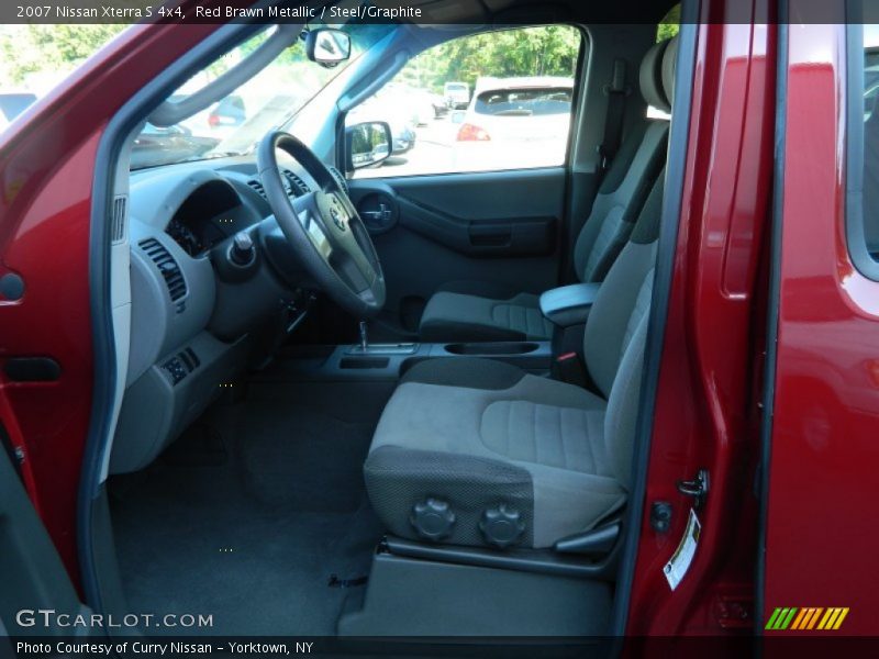Red Brawn Metallic / Steel/Graphite 2007 Nissan Xterra S 4x4
