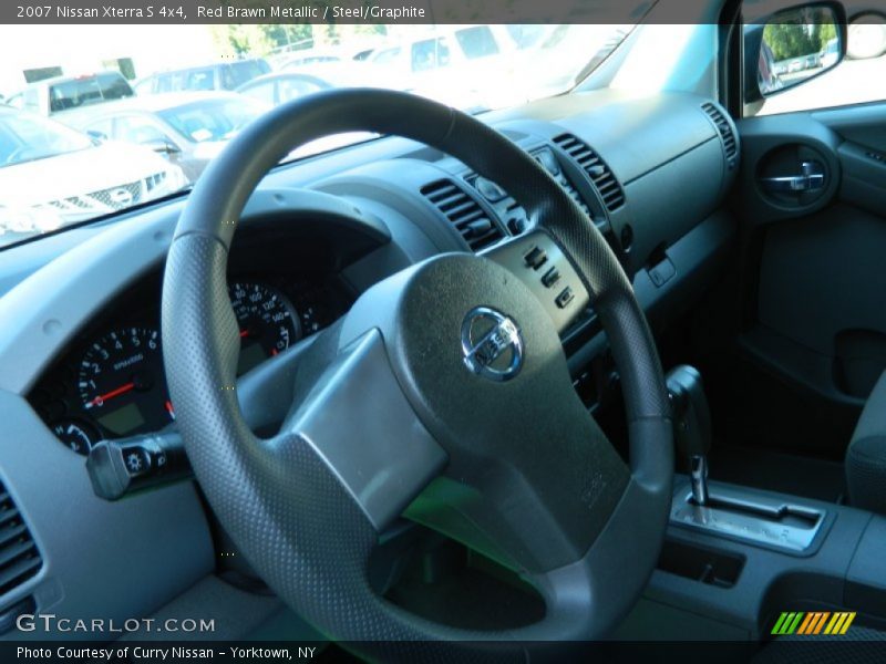 Red Brawn Metallic / Steel/Graphite 2007 Nissan Xterra S 4x4