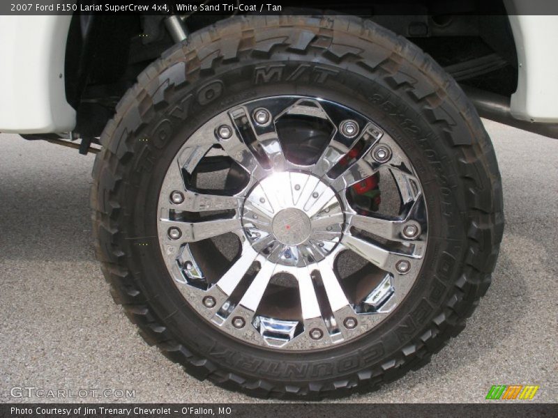 Custom Wheels of 2007 F150 Lariat SuperCrew 4x4