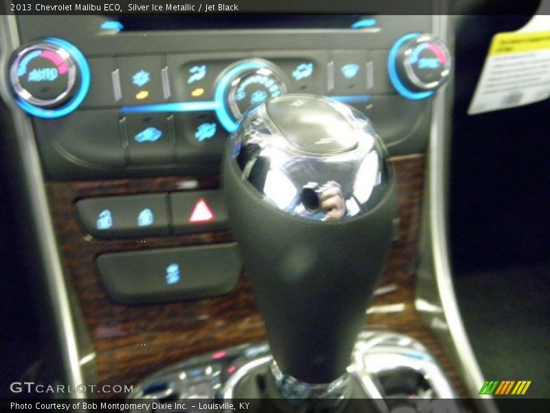 Silver Ice Metallic / Jet Black 2013 Chevrolet Malibu ECO