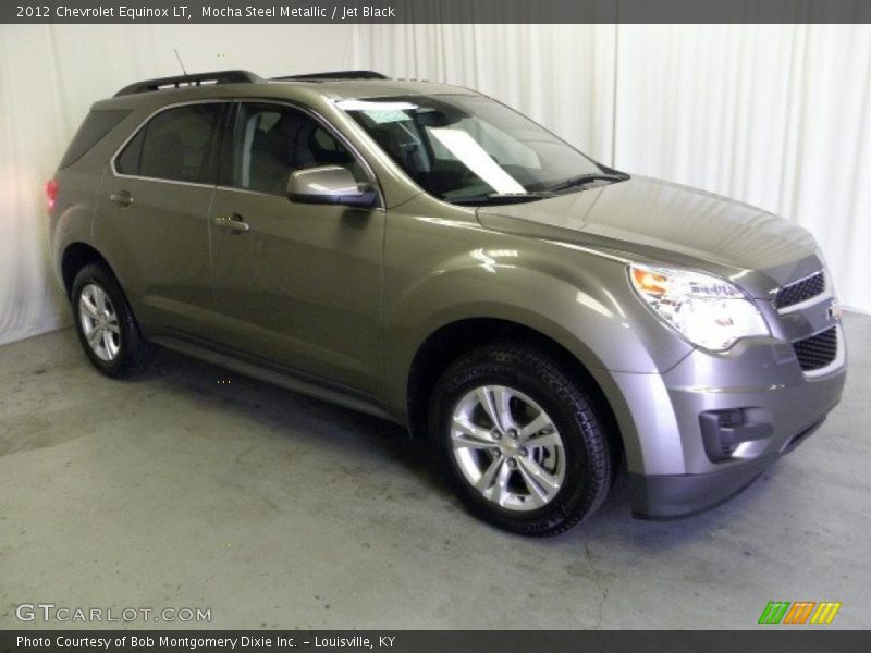 Mocha Steel Metallic / Jet Black 2012 Chevrolet Equinox LT