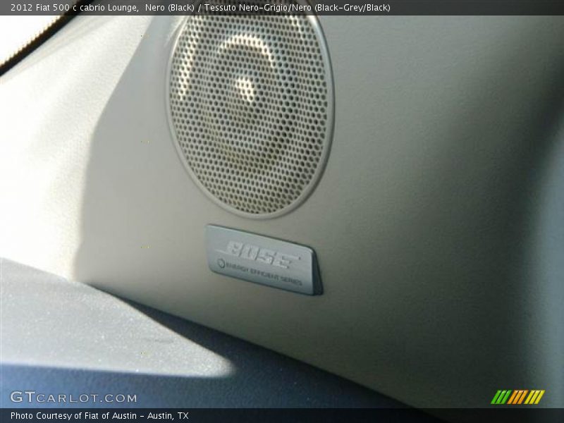 Audio System of 2012 500 c cabrio Lounge