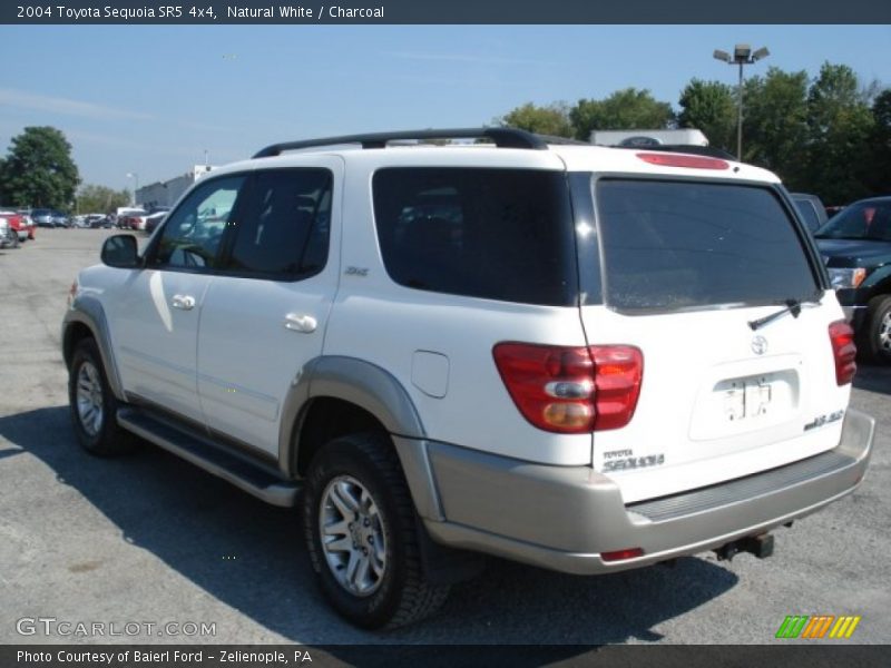 Natural White / Charcoal 2004 Toyota Sequoia SR5 4x4