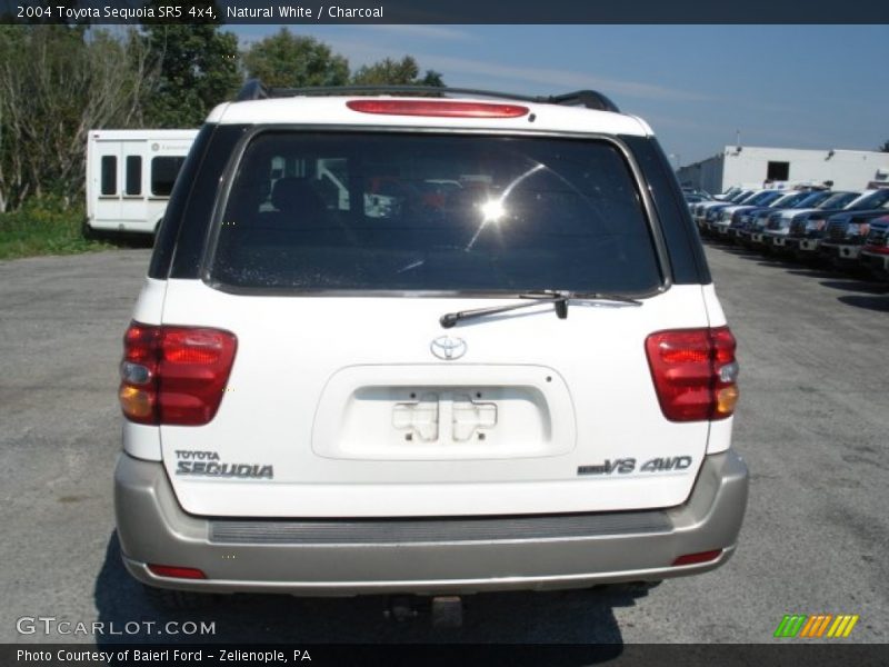 Natural White / Charcoal 2004 Toyota Sequoia SR5 4x4