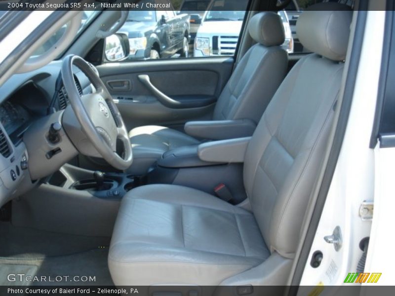 Natural White / Charcoal 2004 Toyota Sequoia SR5 4x4