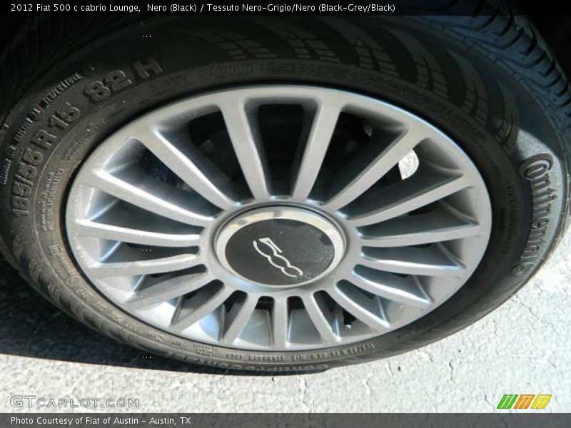  2012 500 c cabrio Lounge Wheel