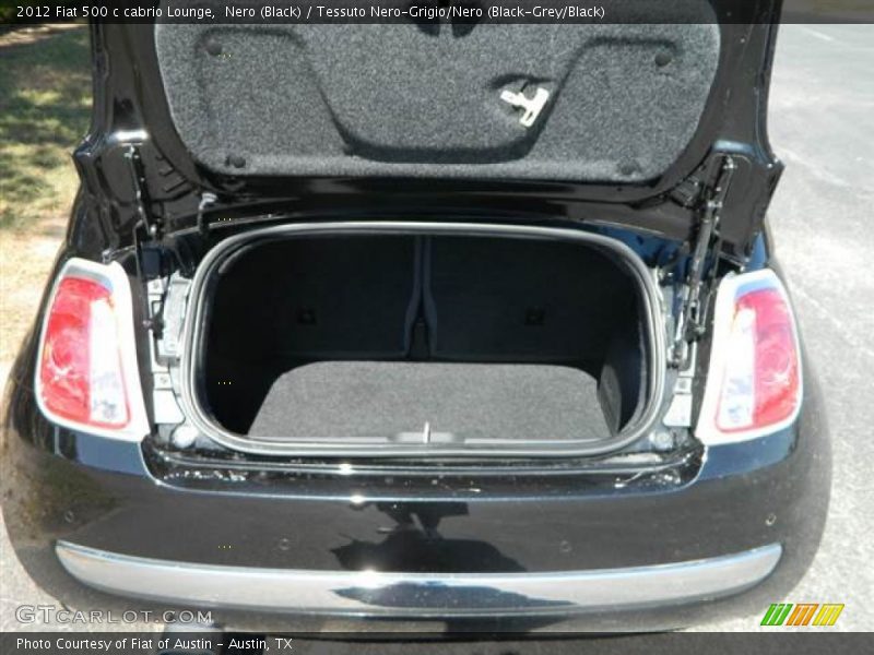  2012 500 c cabrio Lounge Trunk