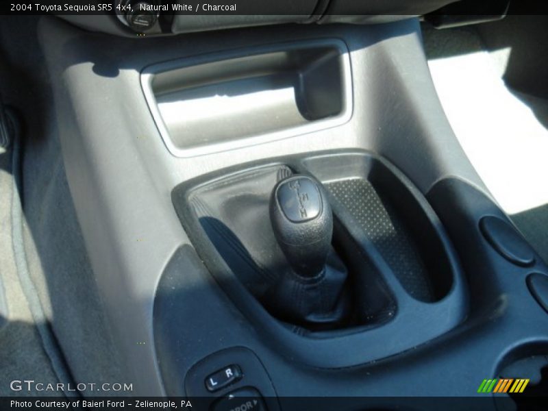 Natural White / Charcoal 2004 Toyota Sequoia SR5 4x4