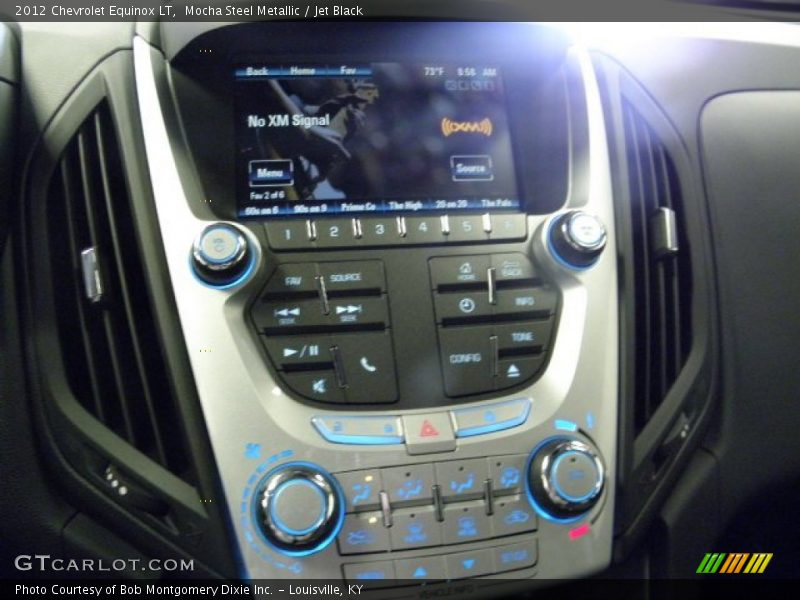 Mocha Steel Metallic / Jet Black 2012 Chevrolet Equinox LT