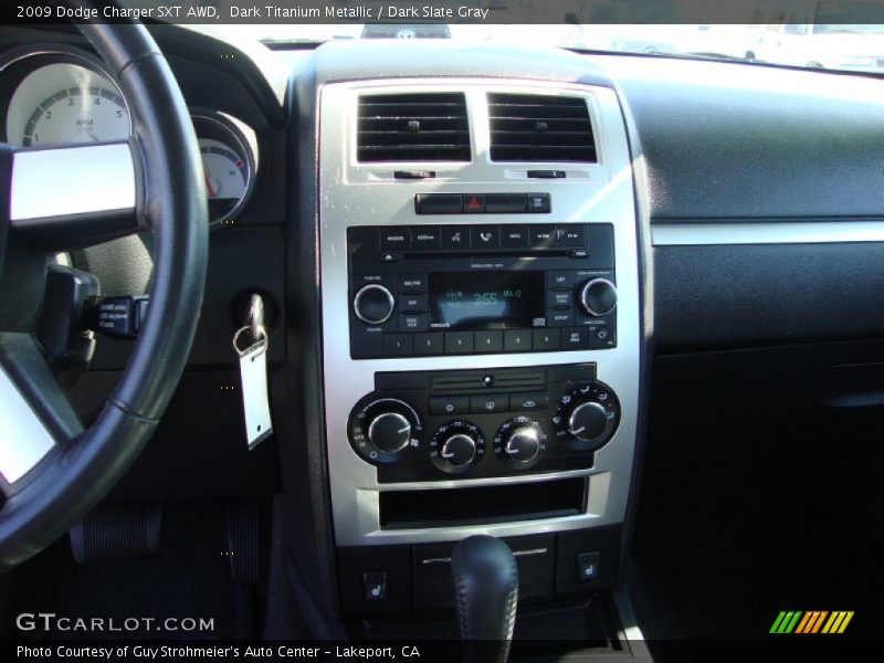 Dark Titanium Metallic / Dark Slate Gray 2009 Dodge Charger SXT AWD