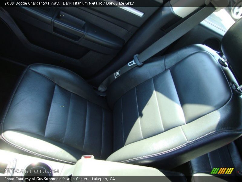 Dark Titanium Metallic / Dark Slate Gray 2009 Dodge Charger SXT AWD