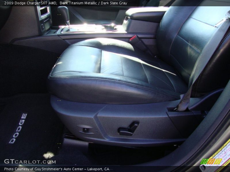 Dark Titanium Metallic / Dark Slate Gray 2009 Dodge Charger SXT AWD