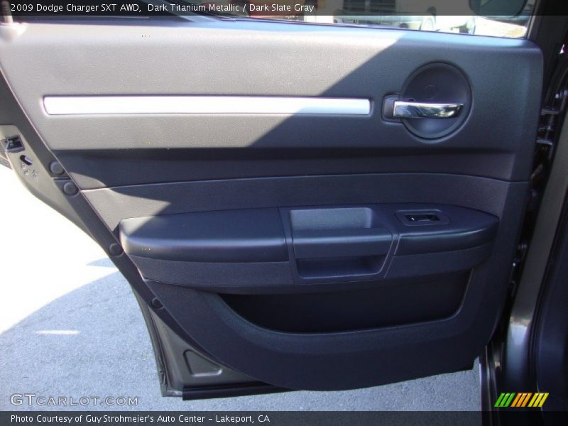 Dark Titanium Metallic / Dark Slate Gray 2009 Dodge Charger SXT AWD