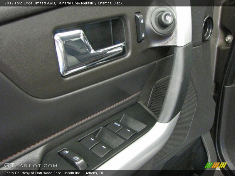 Mineral Grey Metallic / Charcoal Black 2012 Ford Edge Limited AWD