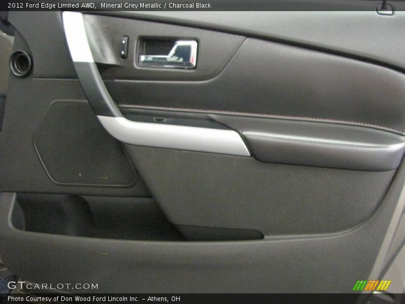 Mineral Grey Metallic / Charcoal Black 2012 Ford Edge Limited AWD