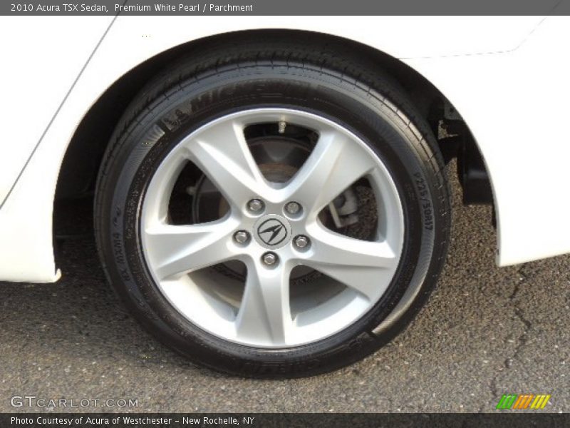 Premium White Pearl / Parchment 2010 Acura TSX Sedan