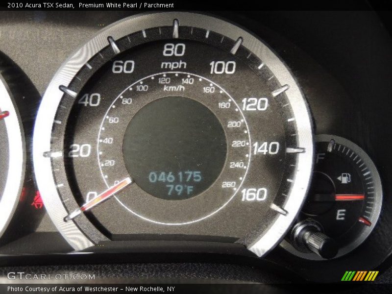 Premium White Pearl / Parchment 2010 Acura TSX Sedan