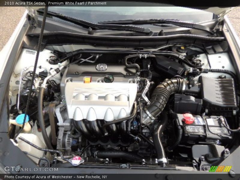 Premium White Pearl / Parchment 2010 Acura TSX Sedan