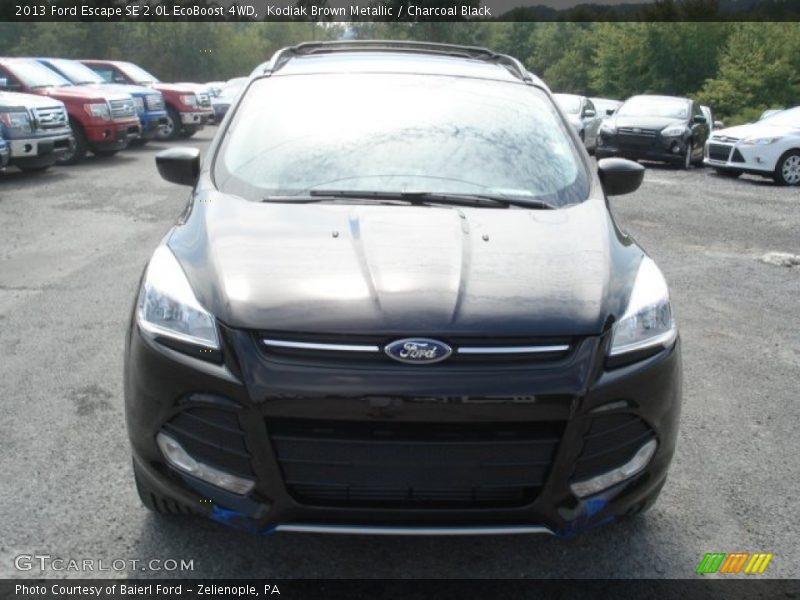 Kodiak Brown Metallic / Charcoal Black 2013 Ford Escape SE 2.0L EcoBoost 4WD