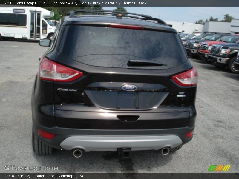 Kodiak Brown Metallic / Charcoal Black 2013 Ford Escape SE 2.0L EcoBoost 4WD