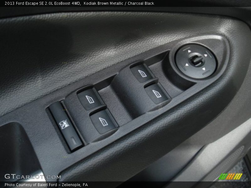 Kodiak Brown Metallic / Charcoal Black 2013 Ford Escape SE 2.0L EcoBoost 4WD