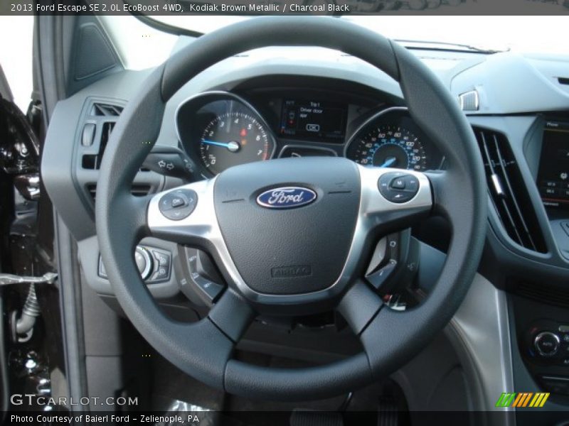  2013 Escape SE 2.0L EcoBoost 4WD Steering Wheel
